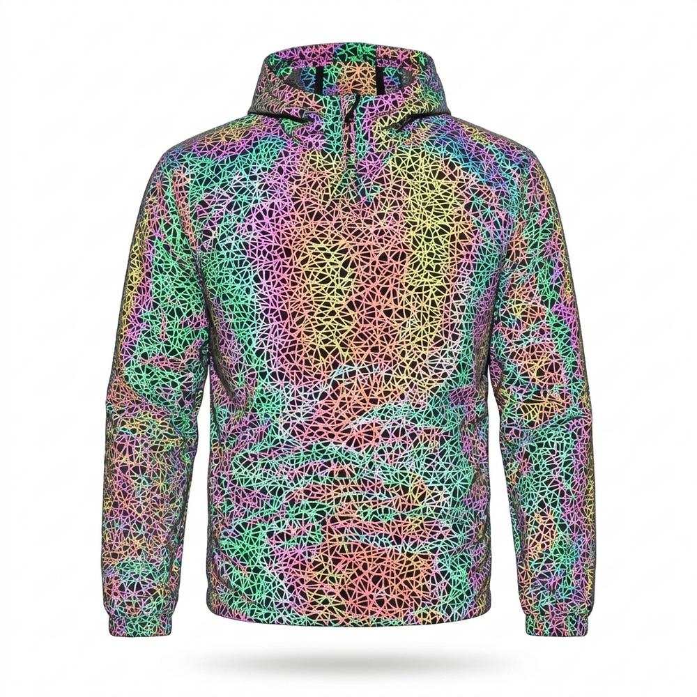 Mens Outlet House - Vitor | Reflective Hooded Jacket Unisex