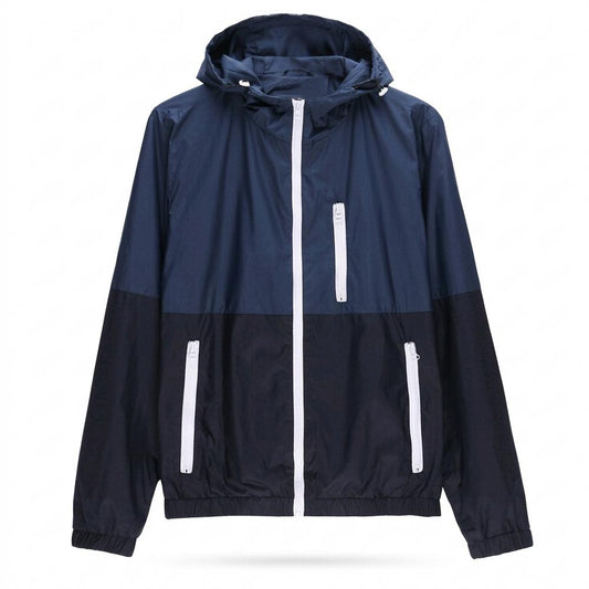 Mens Outlet House - Sasan | Color-Block Hooded Jacket Unisex