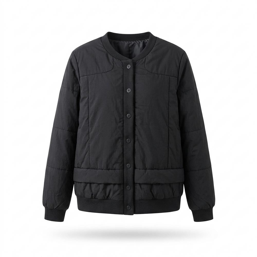 Mens Outlet House - Tiken | Quilted Collarless Jacket Women