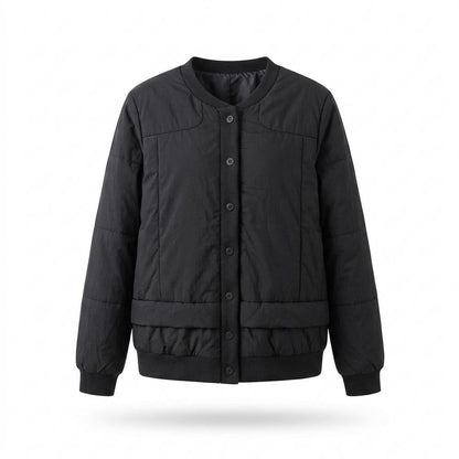 Mens Outlet House - Tiken | Quilted Collarless Jacket Women