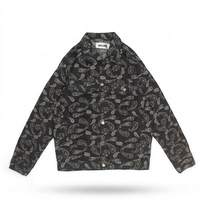 Mens Outlet House - Kazan | Paisley-Patterned Button-Front Jacket Unisex