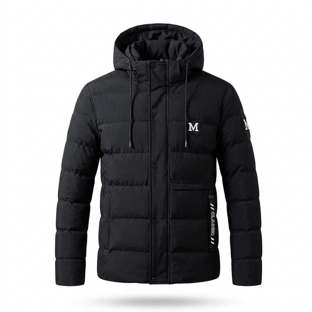 Mens Outlet House - Mozot | Quilted Hooded Jacket Men