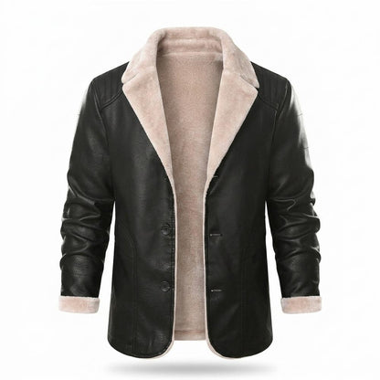 Mens Outlet House - Daver | Fleece-Lined Button-Front Jacket Men