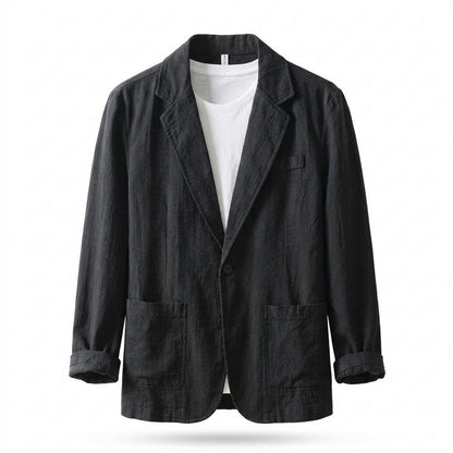 Mens Outlet House - Digat | Unstructured Single-Breasted Blazer Men