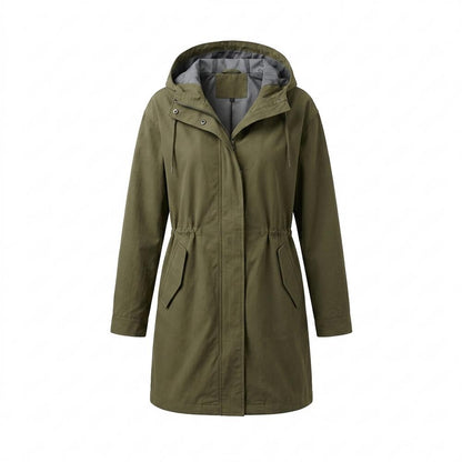 Mens Outlet House - Runul | Hooded Drawstring Coat Women