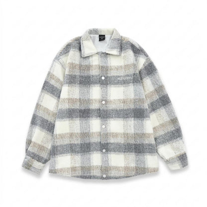 Mens Outlet House - Dakod | Plaid Textured Jacket Unisex