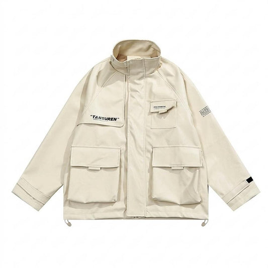Mens Outlet House - Kavin | High-Collar Utility Jacket Unisex