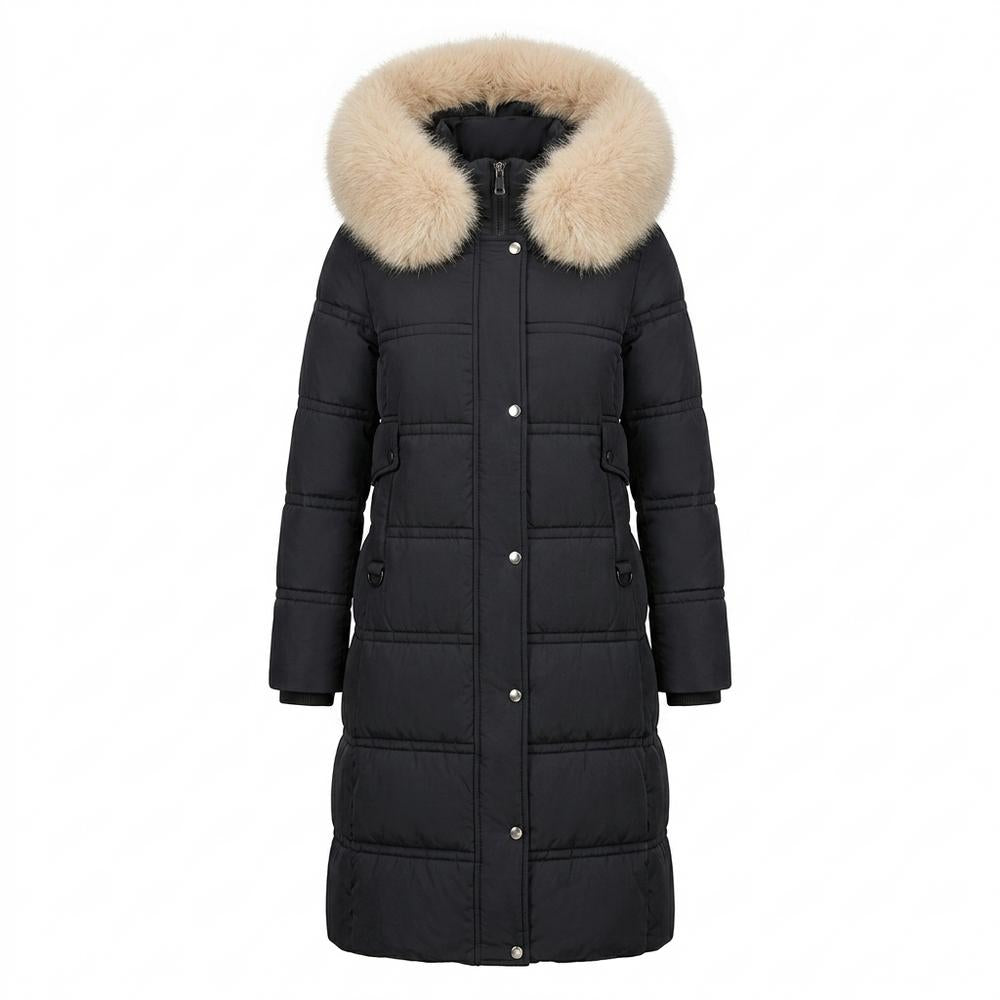 Mens Outlet House - Miram | Quilted Fur-Trimmed Coat Women