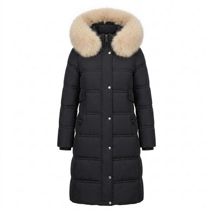 Mens Outlet House - Miram | Quilted Fur-Trimmed Coat Women