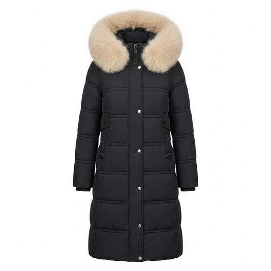 Mens Outlet House - Miram | Quilted Fur-Trimmed Coat Women