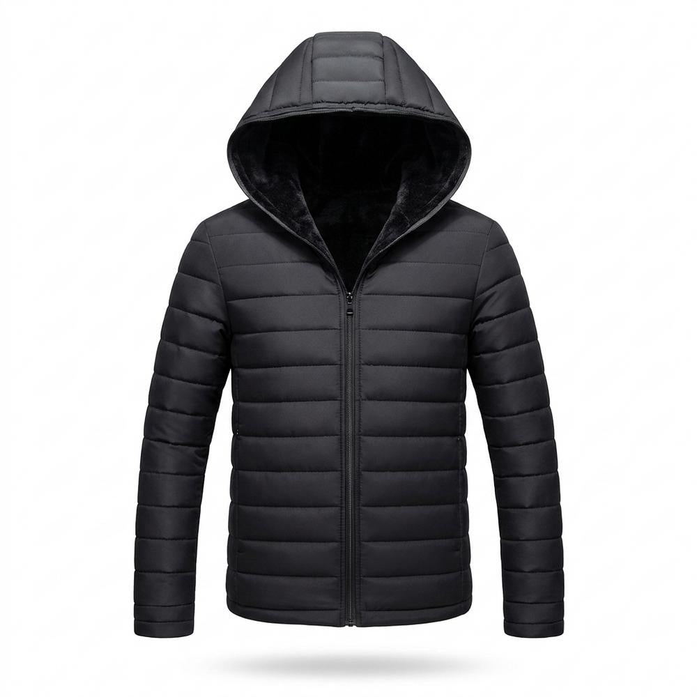 Mens Outlet House - Arrev | Quilted Hooded Jacket Men