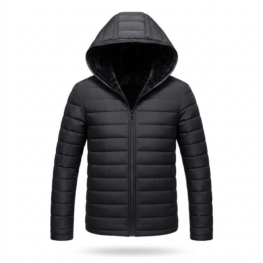 Mens Outlet House - Arrev | Quilted Hooded Jacket Men