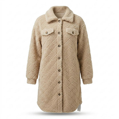 Mens Outlet House - Mamor | Quilted Plush Coat Women