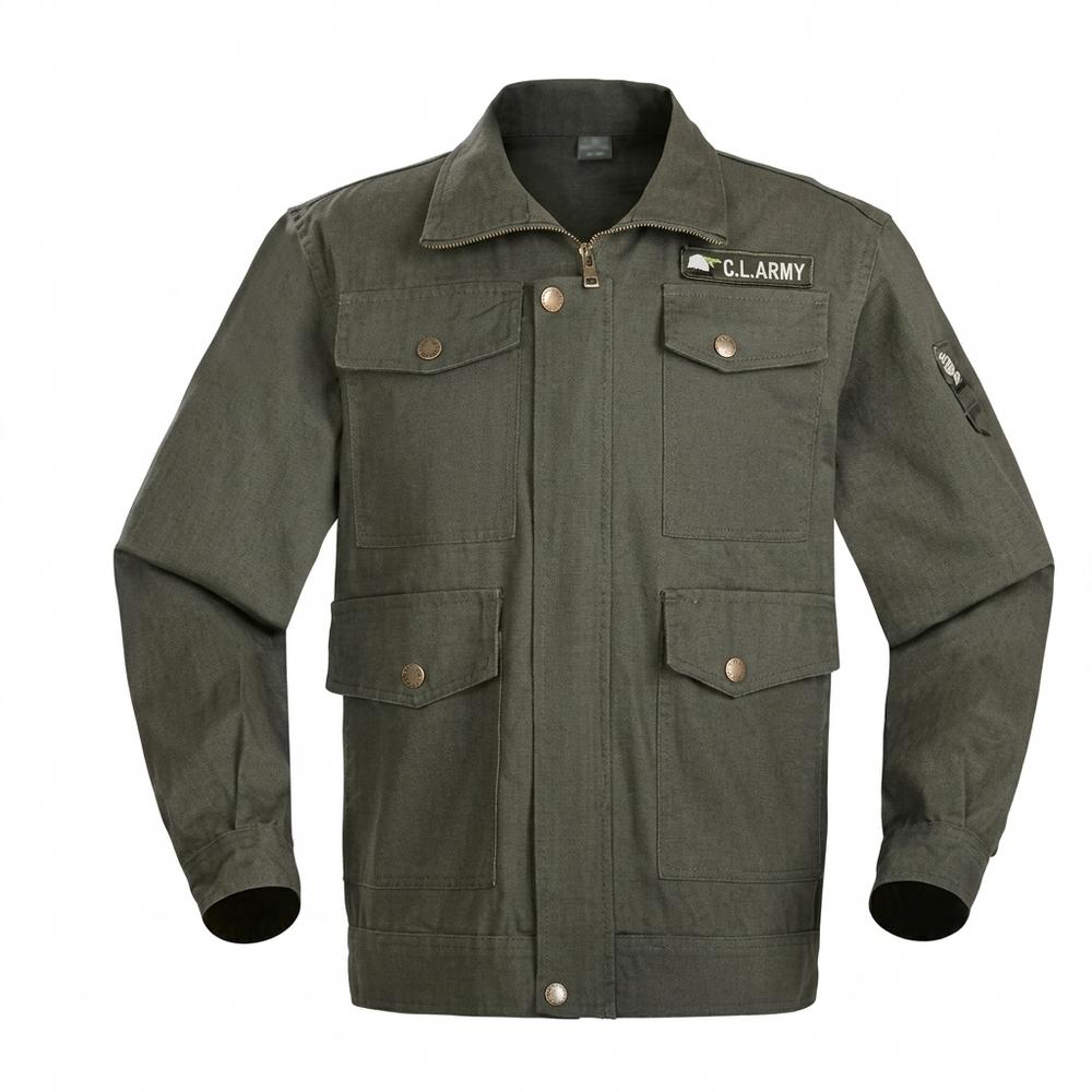 Mens Outlet House - Yomir | Zip-Up Multi-Pocket Jacket Unisex