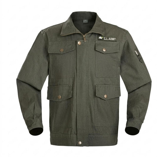 Mens Outlet House - Yomir | Zip-Up Multi-Pocket Jacket Unisex