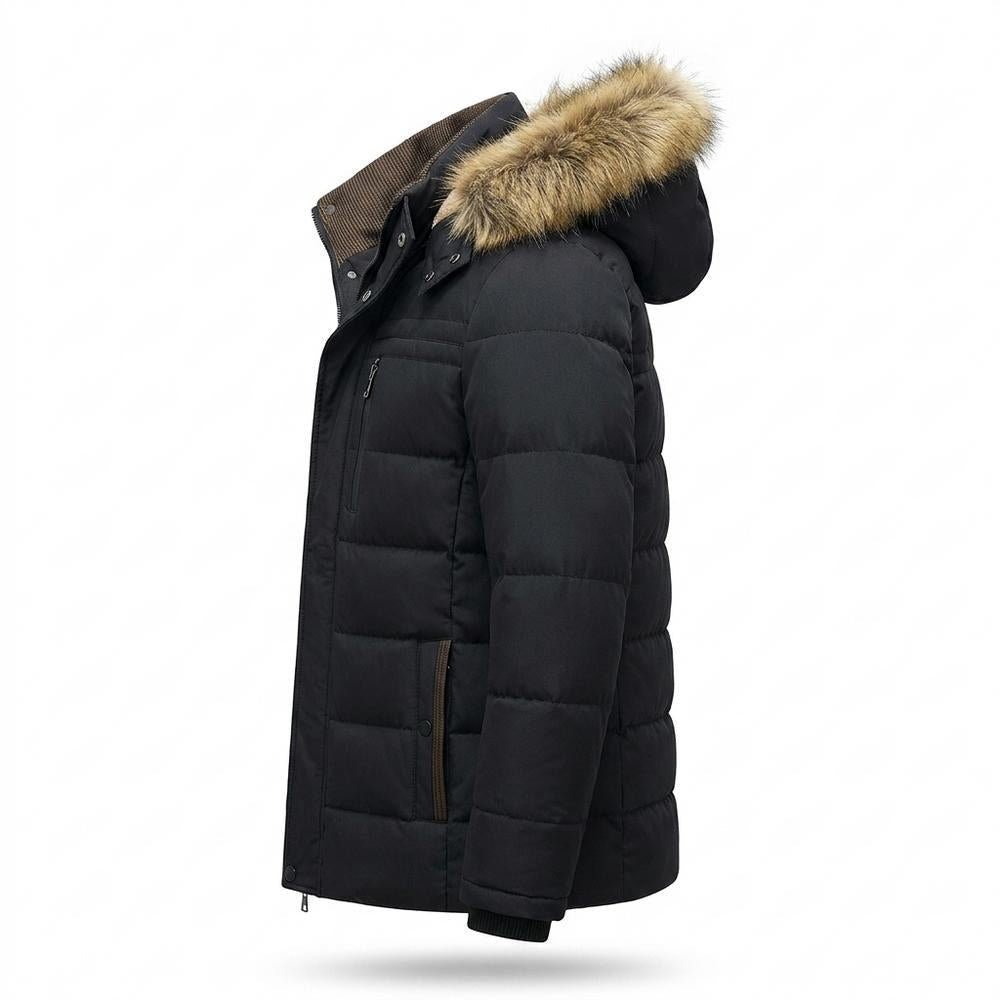 Mens Outlet House - Duror | Quilted Hooded Jacket Men
