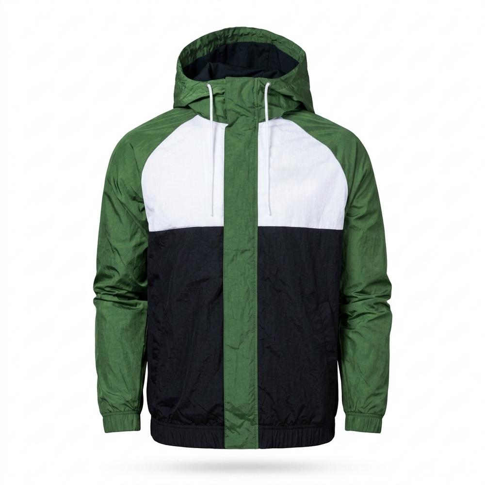 Mens Outlet House - Salan | Color-Block Hooded Jacket Men