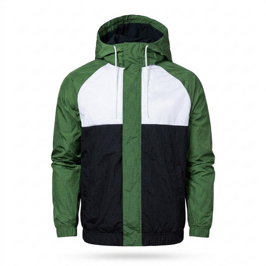 Mens Outlet House - Salan | Color-Block Hooded Jacket Men
