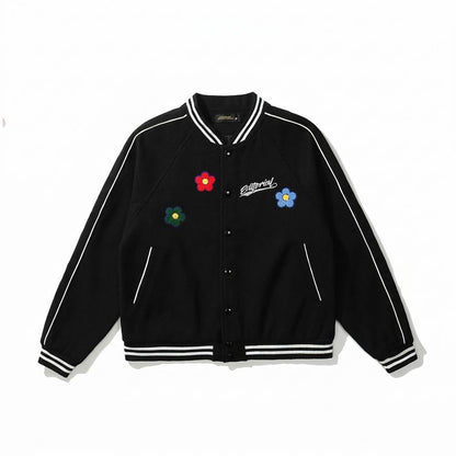 Mens Outlet House - Casan | Embroidered Piped Jacket Unisex
