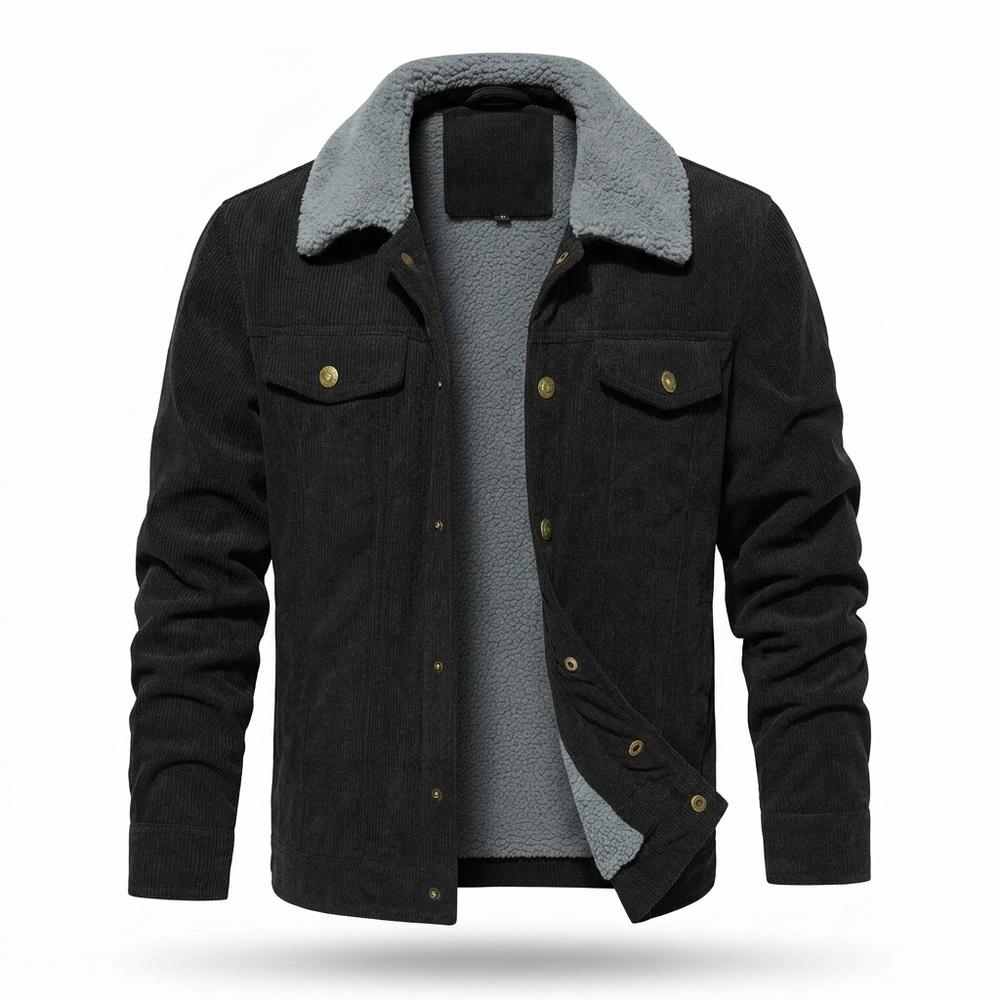 Mens Outlet House - Lylor | Corduroy Sherpa-Lined Jacket Men