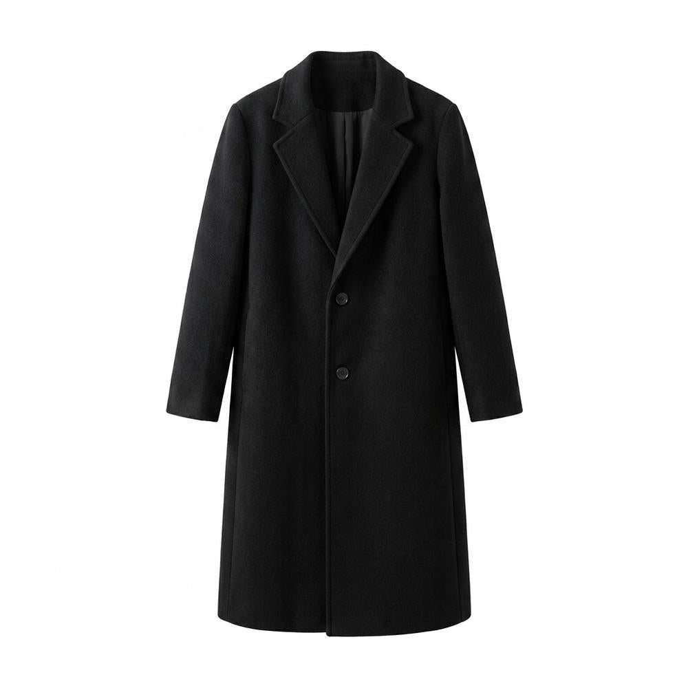 Mens Outlet House - Vadar | Single-Breasted Wool Coat Men