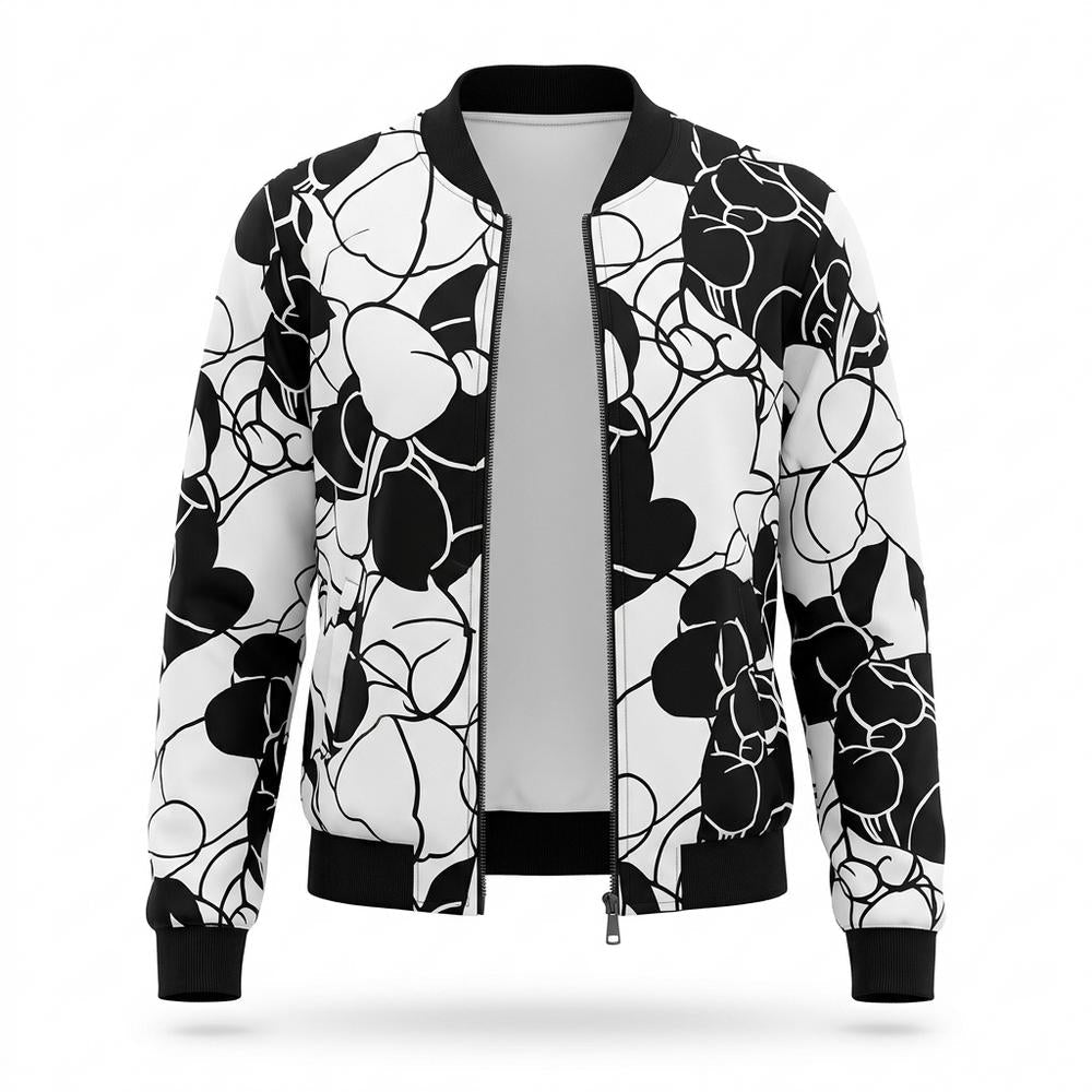 Mens Outlet House - Ranal | Patterned Zippered Jacket Women