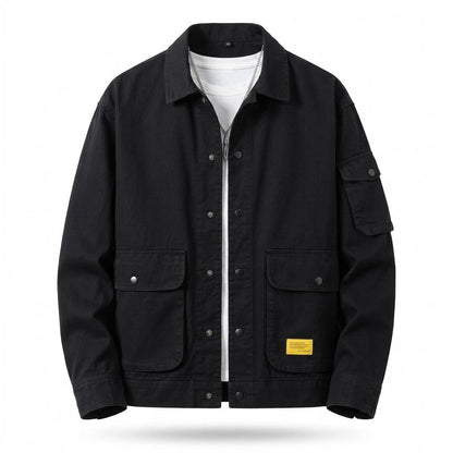 Mens Outlet House - Vivan | Button-Up Multi-Pocket Jacket Men