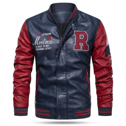 Mens Outlet House - Arron | Two-Tone Embroidered Jacket Men