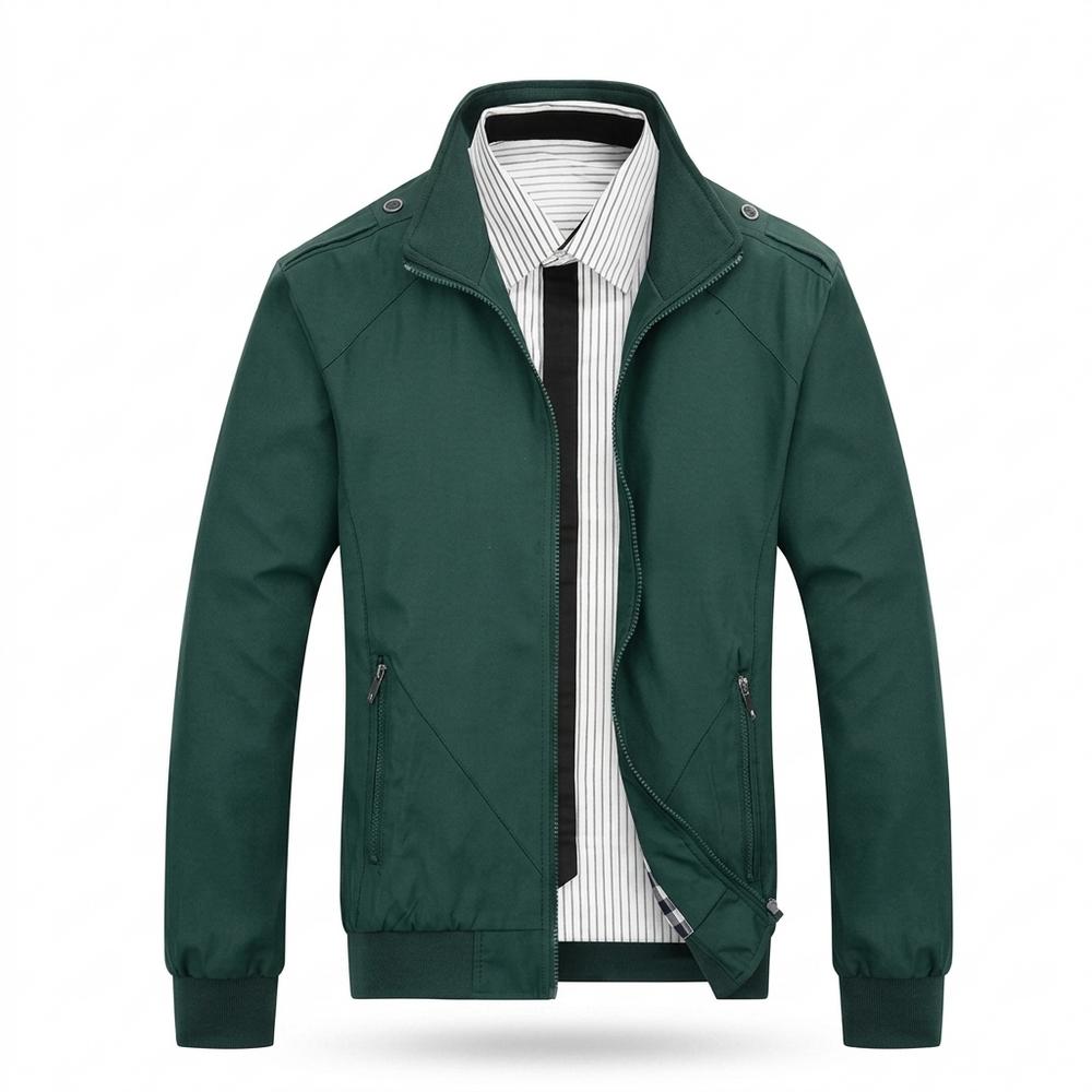 Mens Outlet House - Luwak | Zip-Up Stand-Collar Jacket Men
