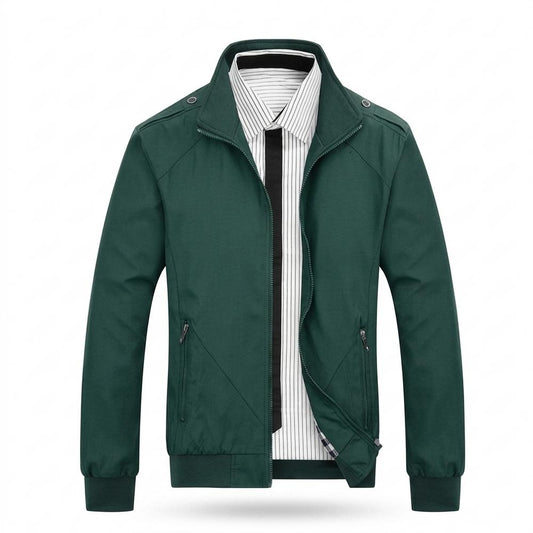 Mens Outlet House - Luwak | Zip-Up Stand-Collar Jacket Men