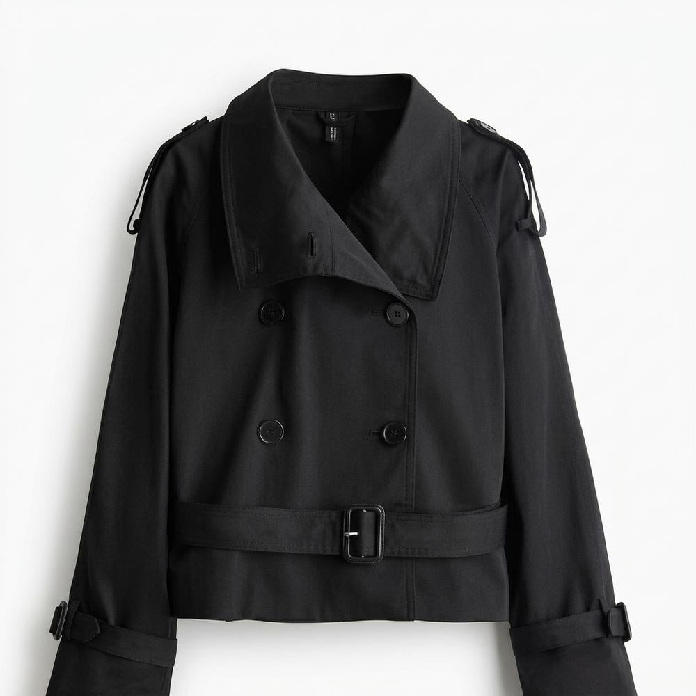 Mens Outlet House - Tufir | Double-Breasted Belted Jacket Women