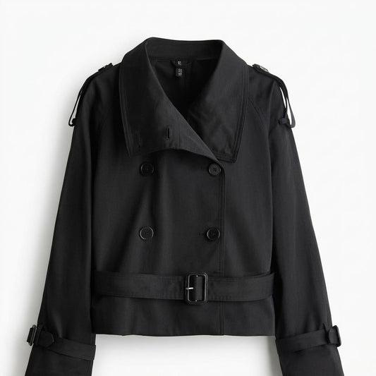 Mens Outlet House - Tufir | Double-Breasted Belted Jacket Women