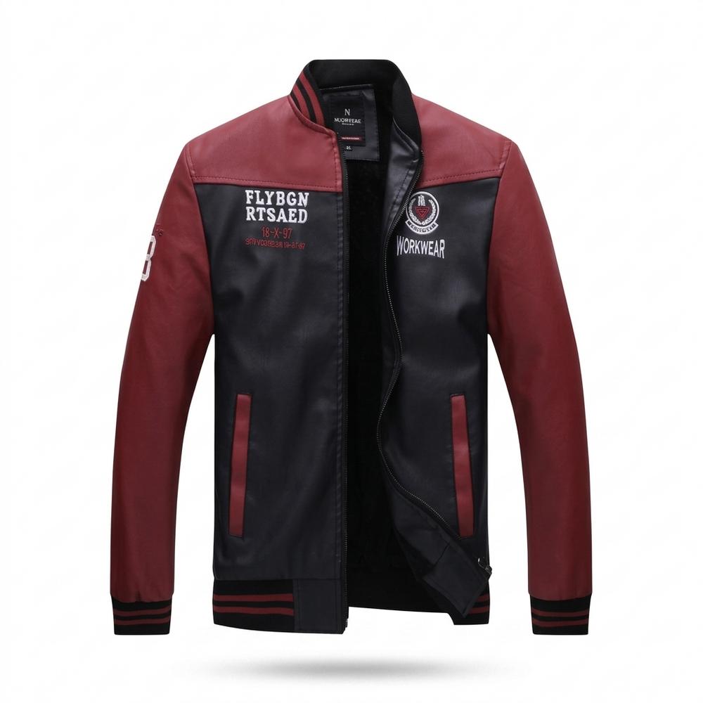 Mens Outlet House - Zevan | Two-Tone Embroidered Jacket Men