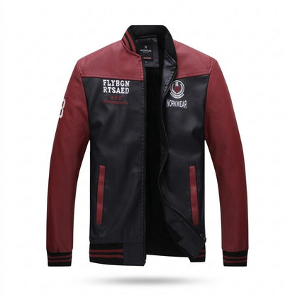 Mens Outlet House - Zevan | Two-Tone Embroidered Jacket Men