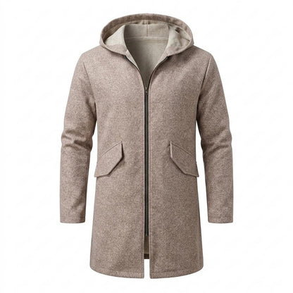 Mens Outlet House - Nimin | Hooded Heathered Coat Men