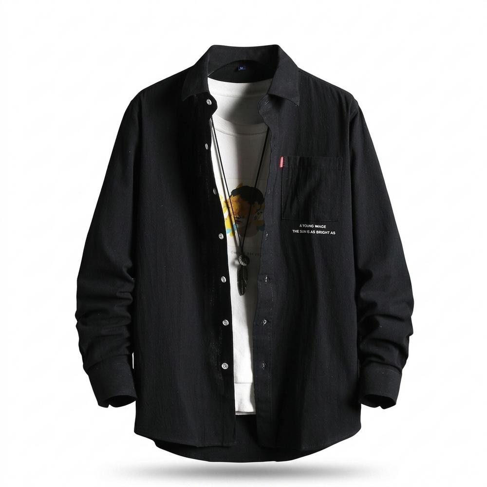 Mens Outlet House - Rikar | Long-Sleeved Slim-Fit Shirt Men