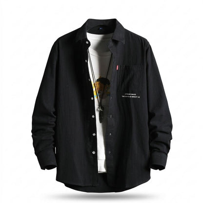 Mens Outlet House - Rikar | Long-Sleeved Slim-Fit Shirt Men
