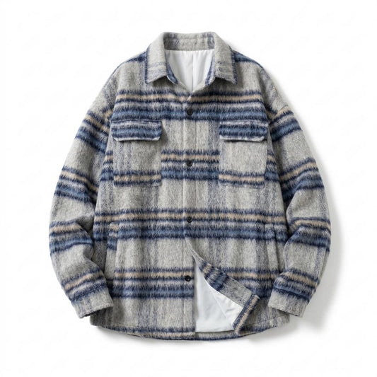 Mens Outlet House - Nevan | Striped Brushed Jacket Men