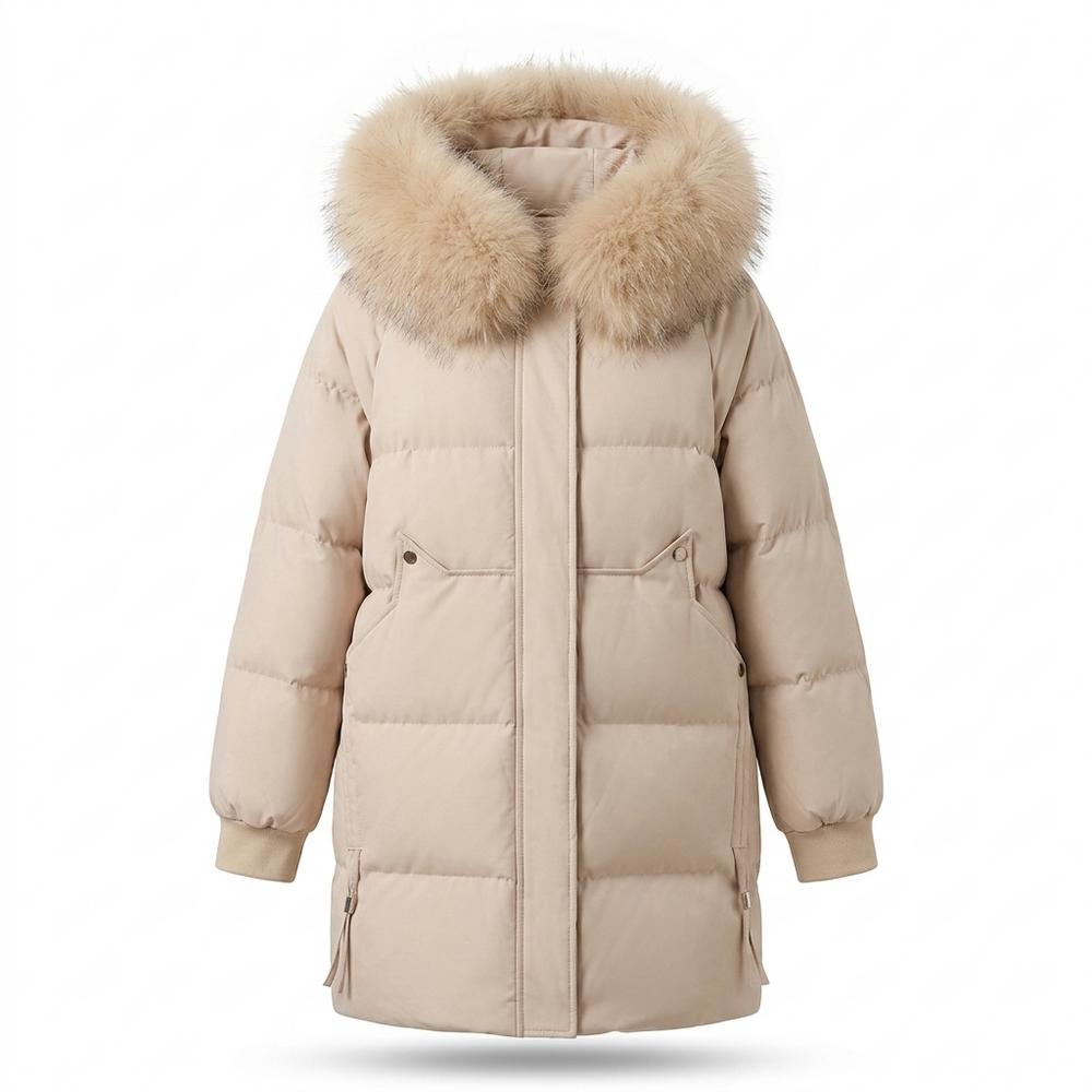 Mens Outlet House - Moton | Quilted Hooded Coat Women
