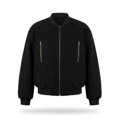 Mens Outlet House - Miron | Ribbed Zip-Up Jacket Women