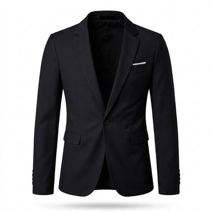 Mens Outlet House - Virel | Single-Button Slim-Fit Blazer Men