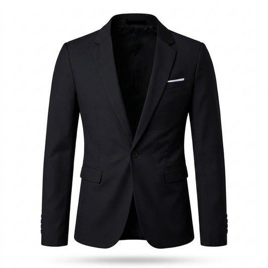 Mens Outlet House - Virel | Single-Button Slim-Fit Blazer Men