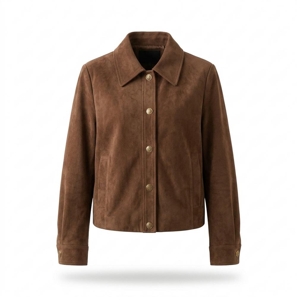 Mens Outlet House - Kemam | Collared Button-Front Jacket Women