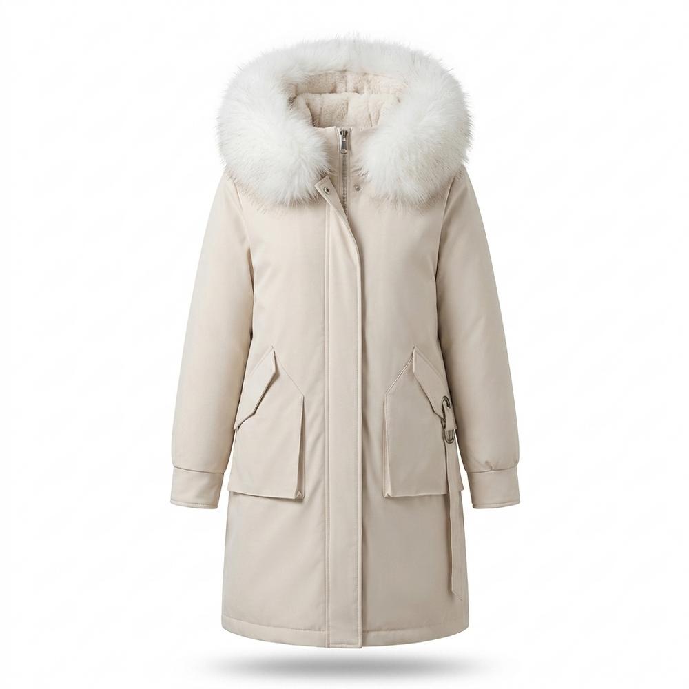 Mens Outlet House - Arvar | Padded Faux Fur Hooded Coat Women