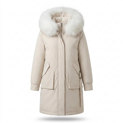 Mens Outlet House - Arvar | Padded Faux Fur Hooded Coat Women