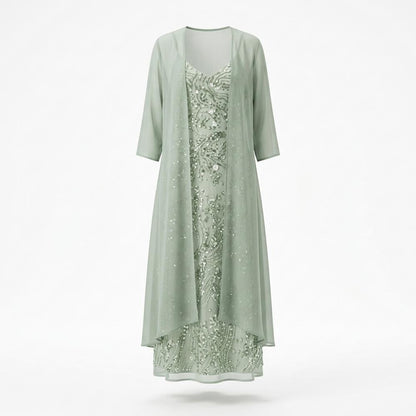 Mens Outlet House - Sevan | Sequined Two-Piece Dress Women
