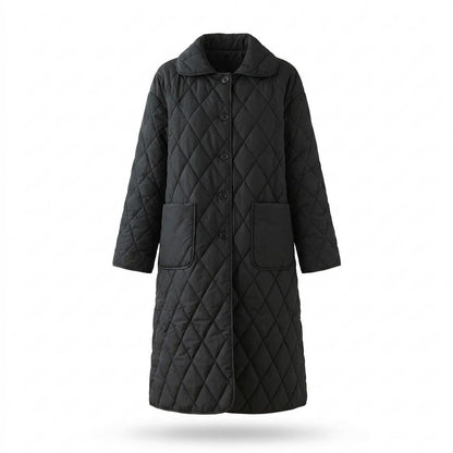 Mens Outlet House - Aahol | Quilted Collared Coat Women