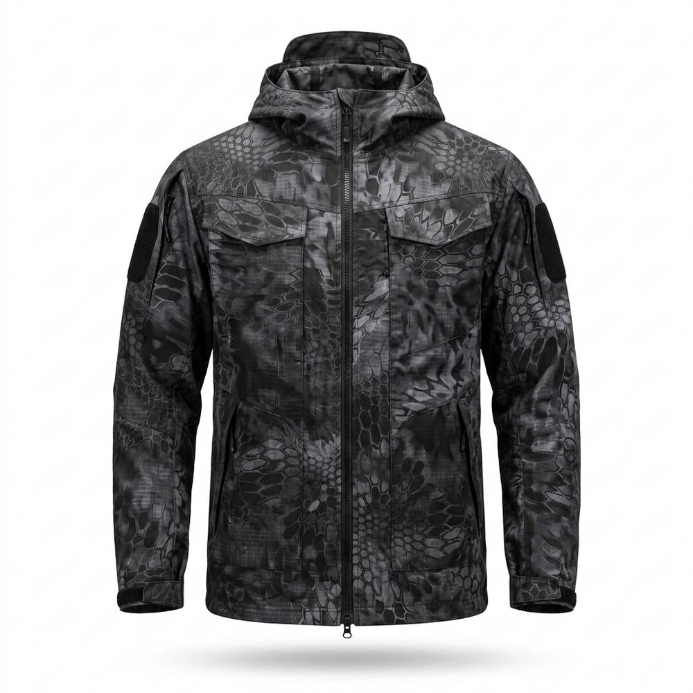 Mens Outlet House - Lehom | Camouflage Hooded Jacket Men