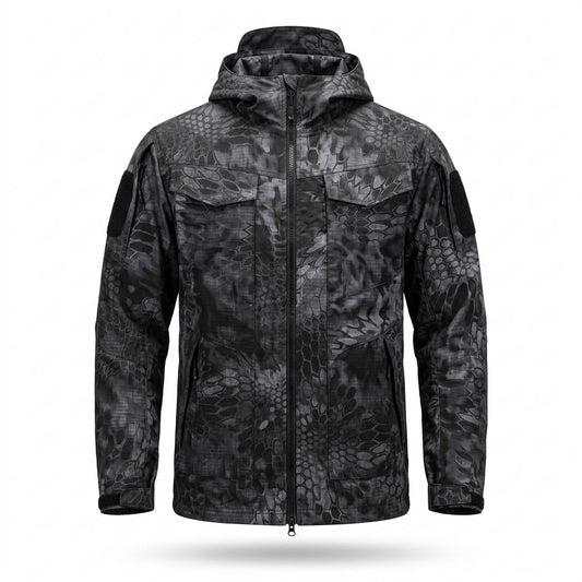 Mens Outlet House - Lehom | Camouflage Hooded Jacket Men