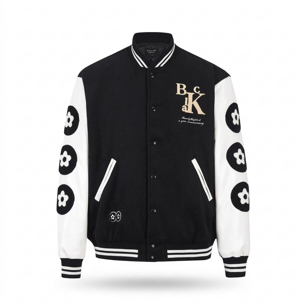 Mens Outlet House - Vemel | Two-Tone Embroidered Jacket Unisex